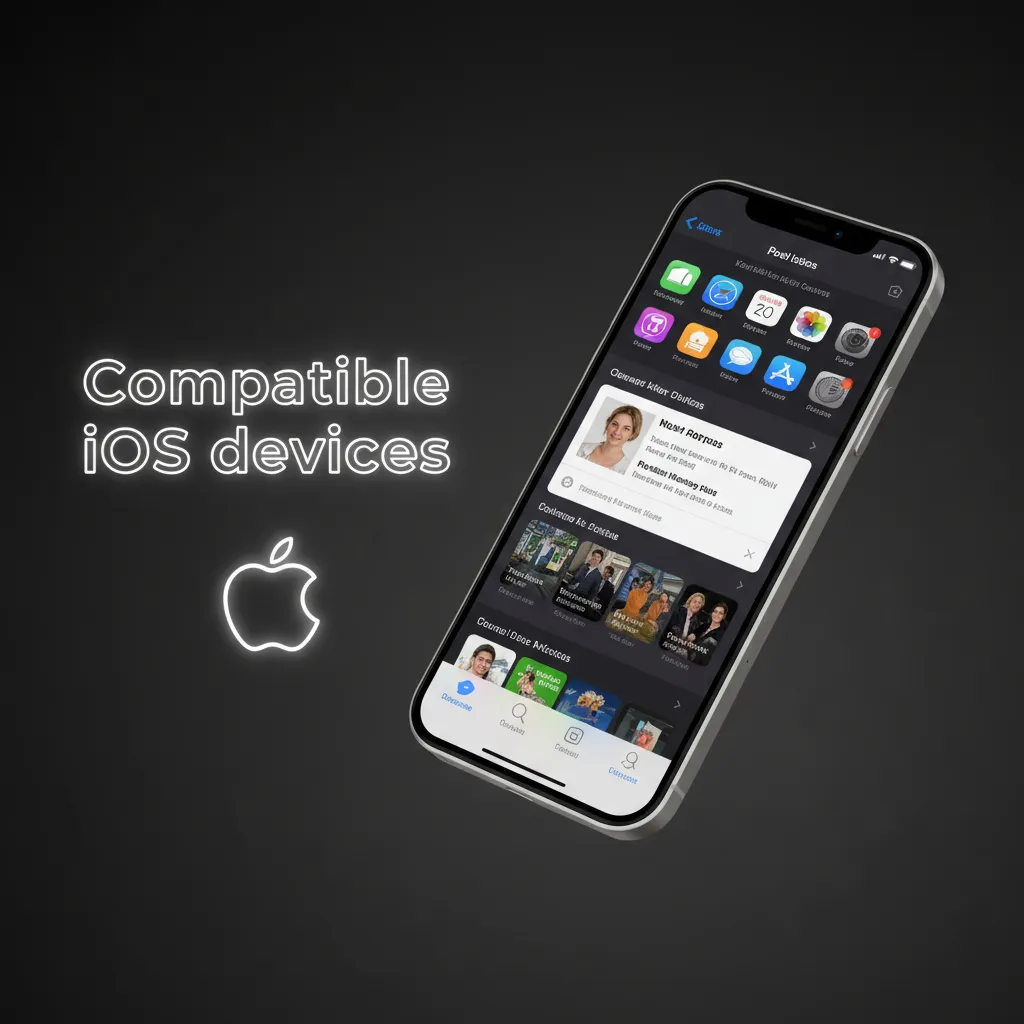 Image listing supported iPhones: X, XR, XS; 11; 12 mini/Pro/Max; 13 mini/Pro/Max; 14 Plus/Pro/Max; 15 Plus/Pro/Max.