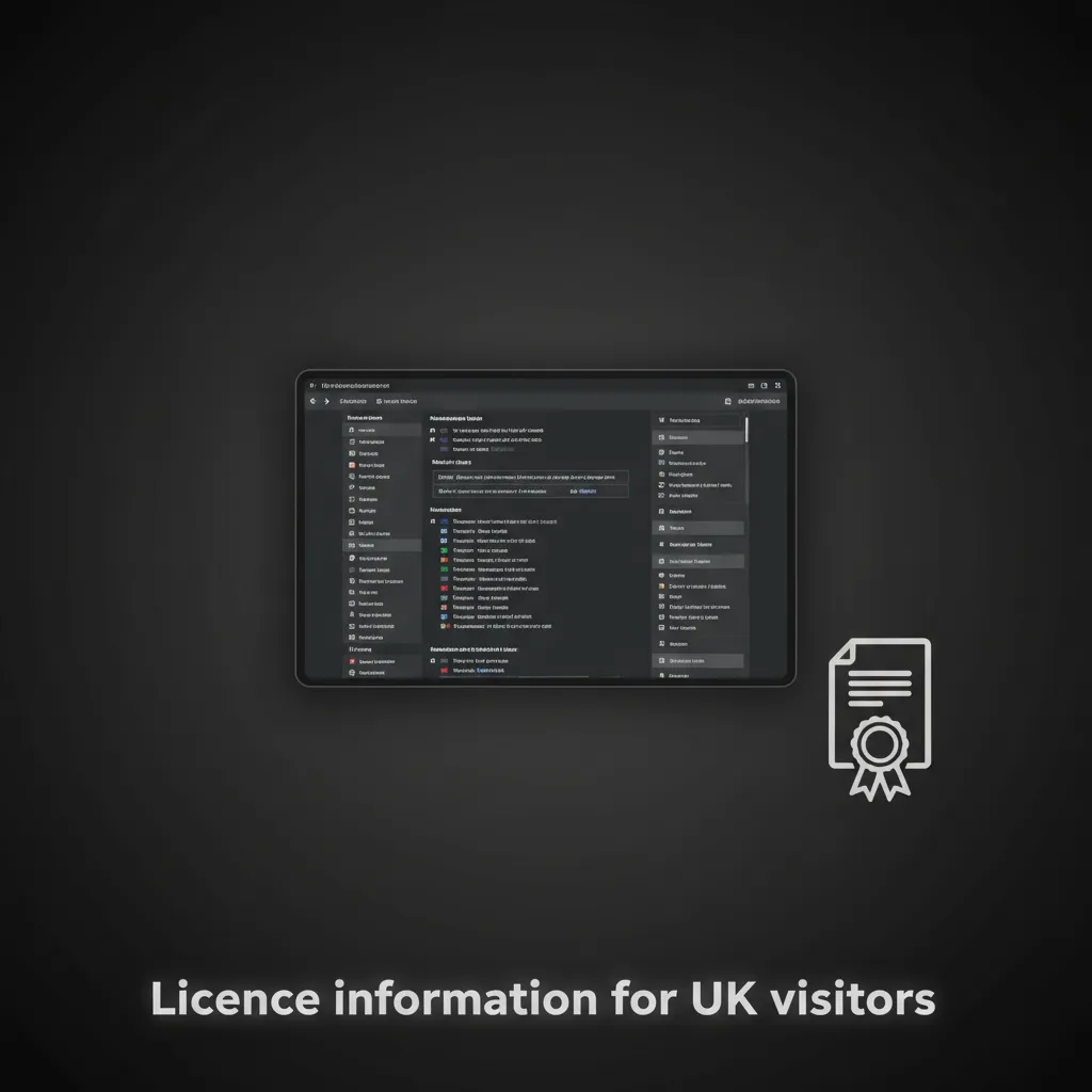 UK visitors: Non-UK remote gaming licence; see footer and T&Cs for authority and date before deposit.