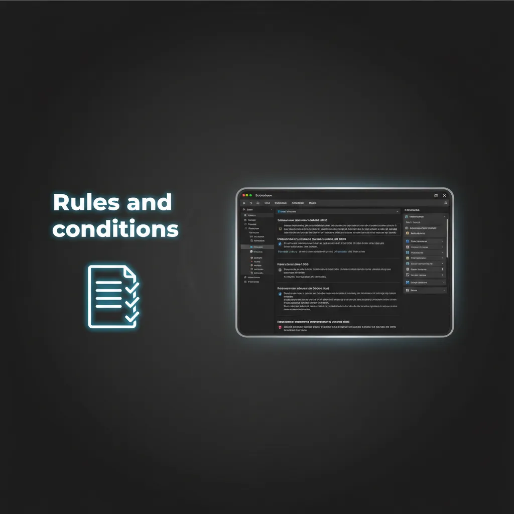Rules: 18+ only, one account, KYC before withdrawals, wagering/expiry/weighting apply; check Help Centre updates; geo limits
