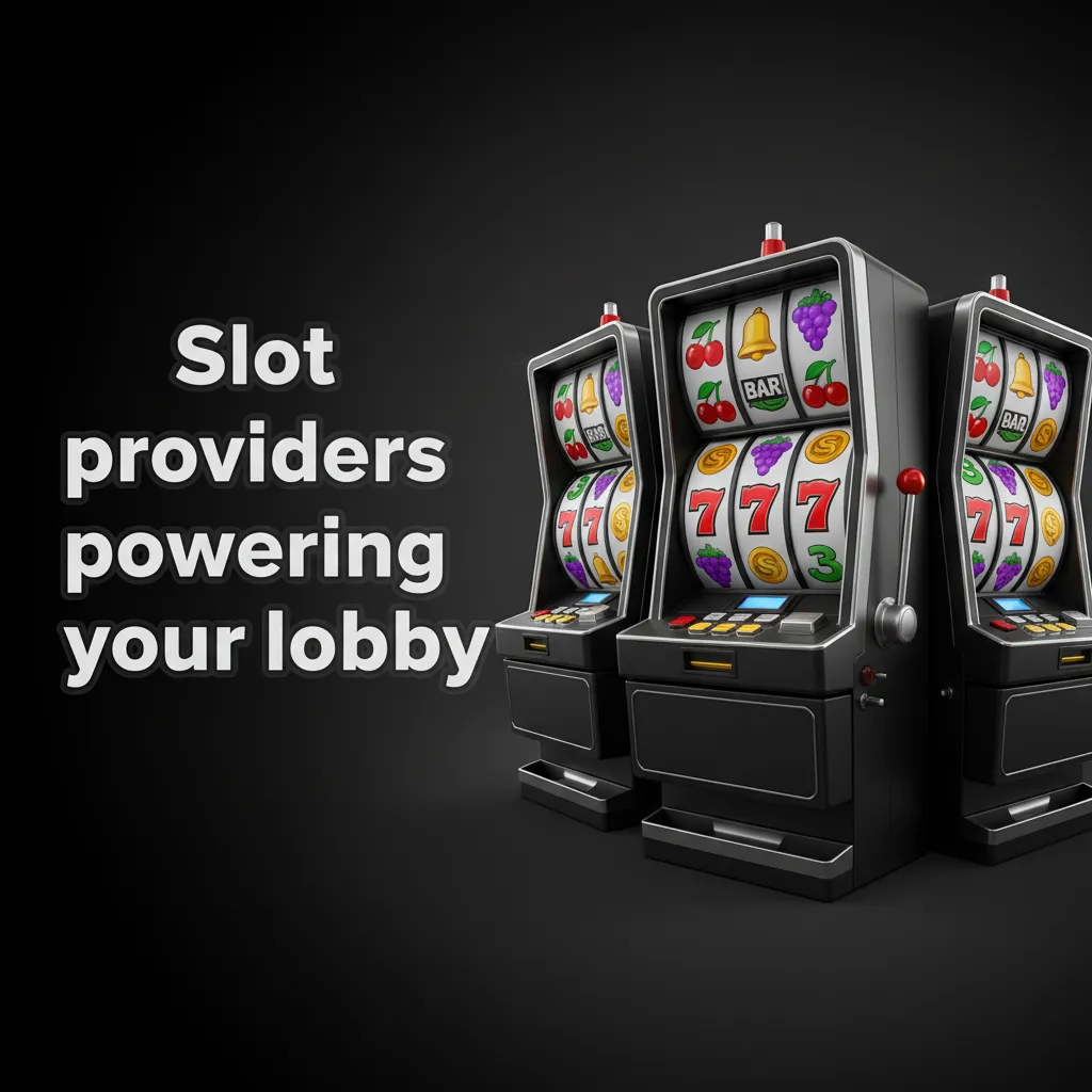 Grid of 45 slot provider logos powering the lobby: Pragmatic Play, Play'n GO, NetEnt, Red Tiger, Games Global.