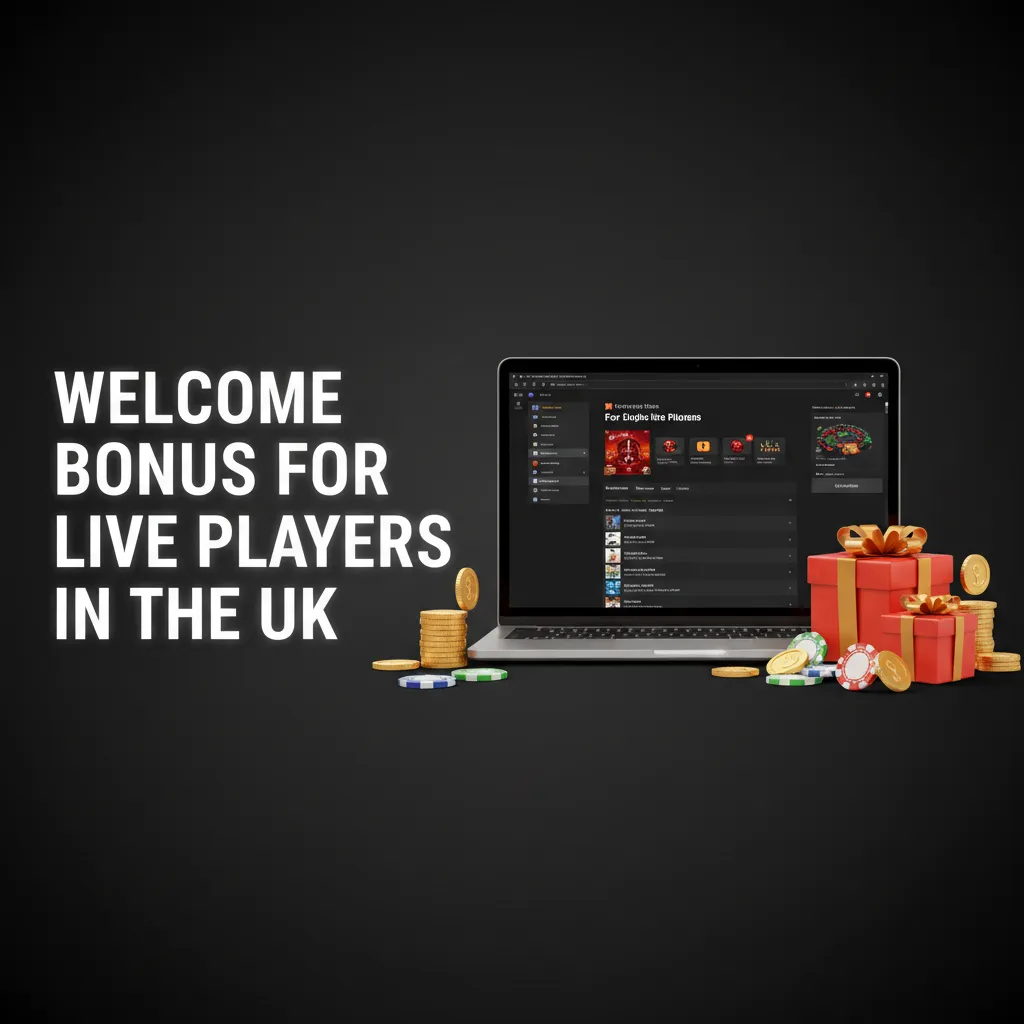 UK live welcome bonus: tiered first deposit 10–75 FS +10–15% from €20–€200; 1x wagering. New UK players 18+.