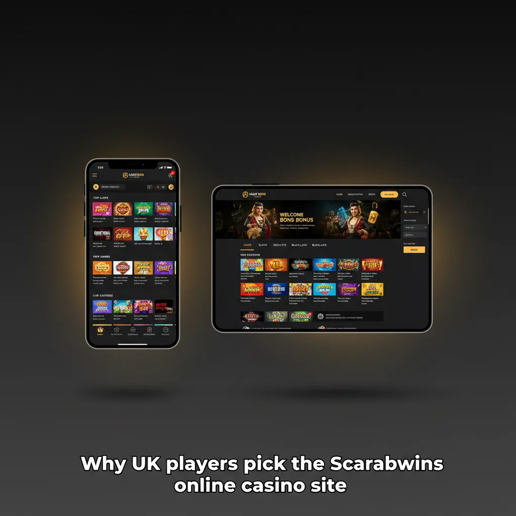 Why UK players pick Scarabwins: UK payments, popular titles, mobile-first, quick signup, play limits, 24/7 chat.